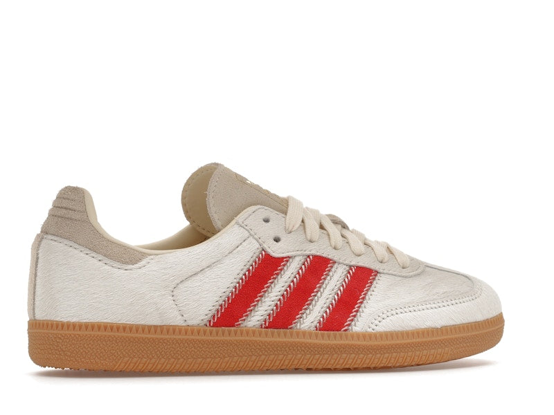 Adidas Samba OG Pony Hair Wonder Beige Better Scarlet - weergave 35