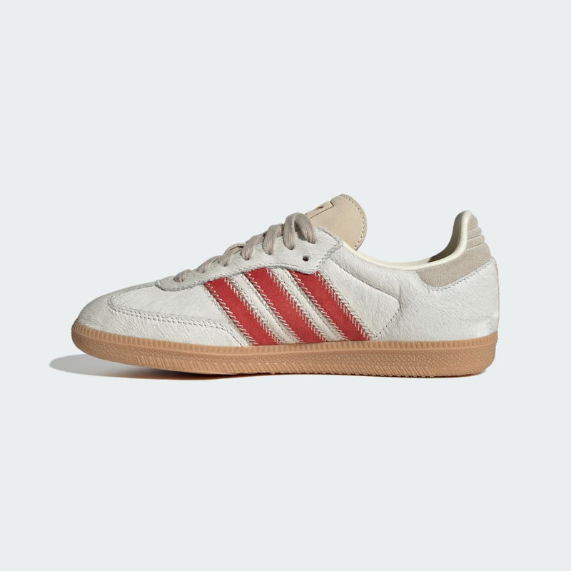 Adidas Samba OG Pony Hair Wonder Beige Better Scarlet - weergave 39