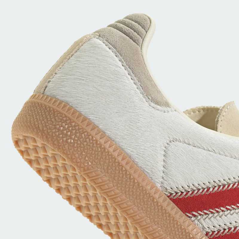 Adidas Samba OG Pony Hair Wonder Beige Better Scarlet - weergave 42