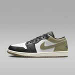 Air Jordan 1 Low Black Toe Medium Olive - widok 36