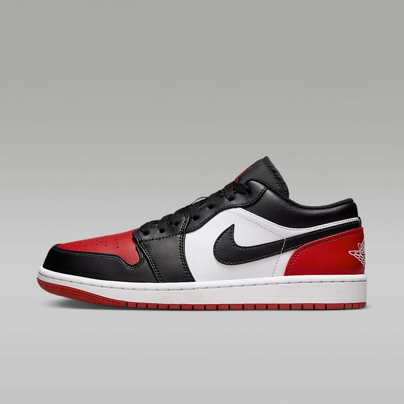 Air Jordan 1 Low Bred Toe 20 - vue 36