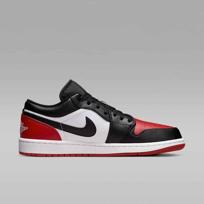 Air Jordan 1 Low Bred Toe 20 - vue 38