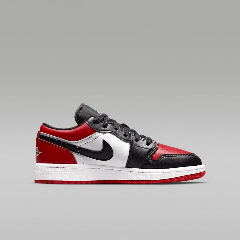 Air Jordan 1 Low Bred Toe (GS) - vista 38