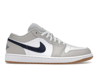 Air Jordan 1 Low Midnight Navy Neutral Gray