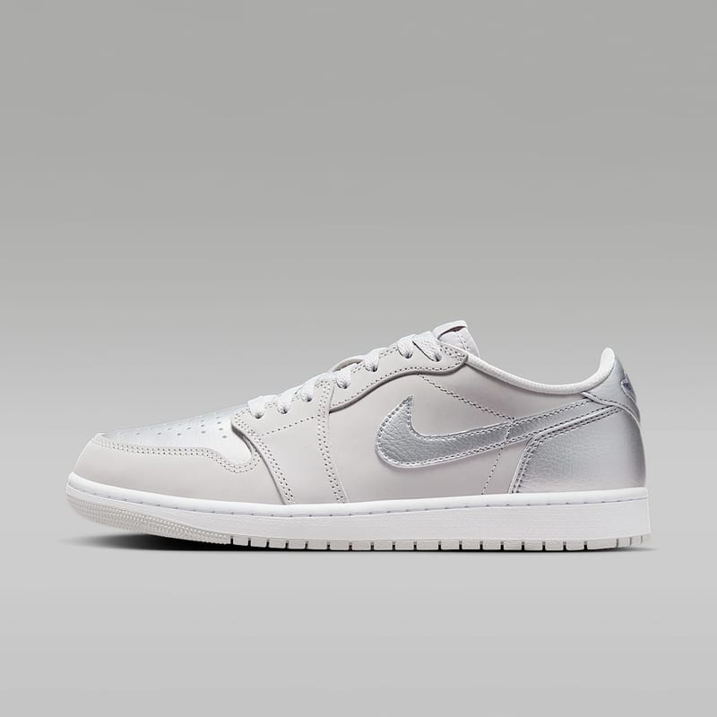 Air Jordan 1 Low OG Metallic Silver - weergave 37