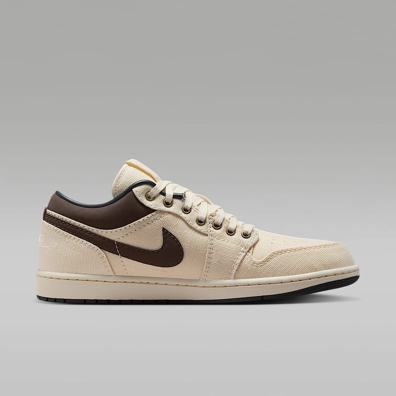 Air Jordan 1 Low Premium Pale Ivory Off Noir Baroque Brown - vue 38