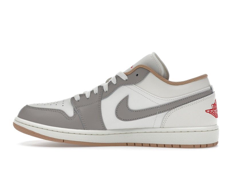 Air Jordan 1 Low Sail College Gray Rattan - vista 20