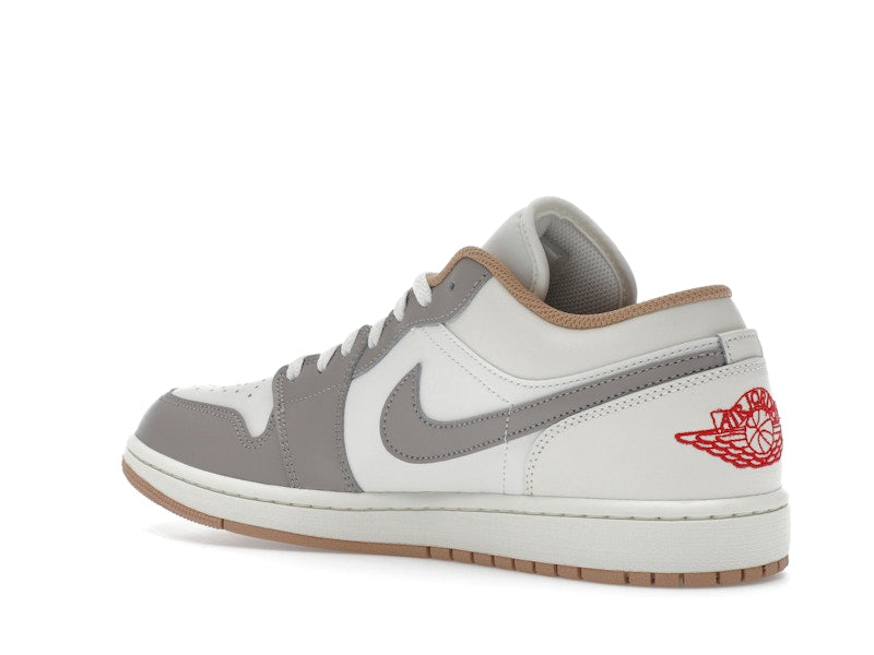 Air Jordan 1 Low Sail College Gray Rattan - vista 23