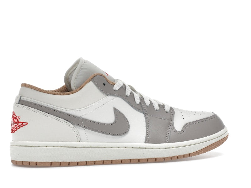 Air Jordan 1 Low Sail College Gray Rattan - vista 35