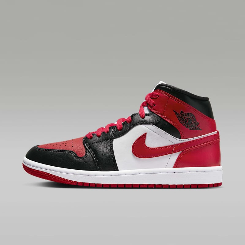 Air Jordan 1 Mid Alternate Bred Toe (W) - vue 37