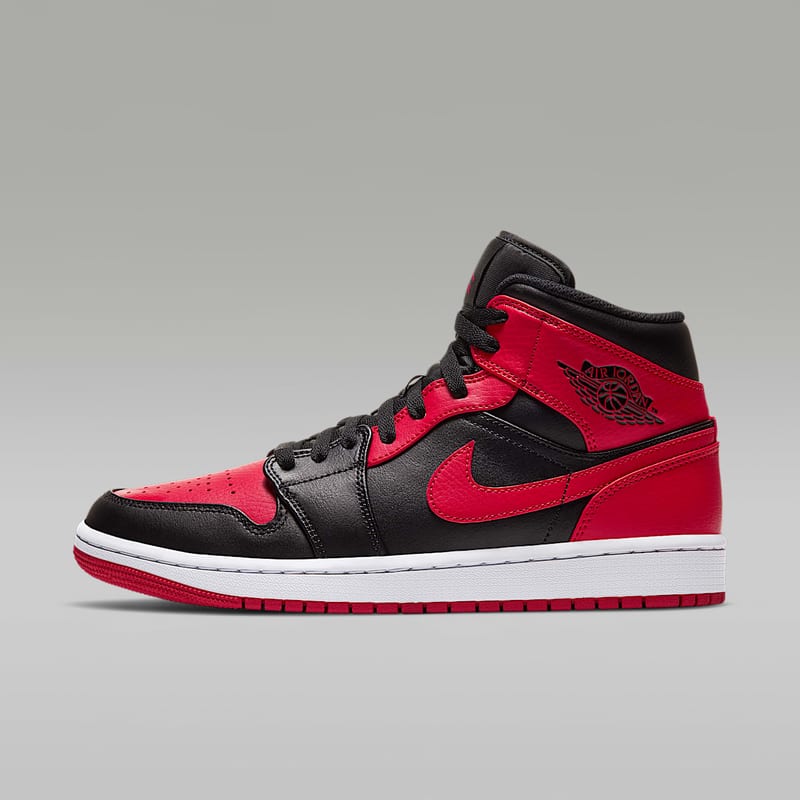 Air Jordan 1 Mid Banned (2020) - weergave 36