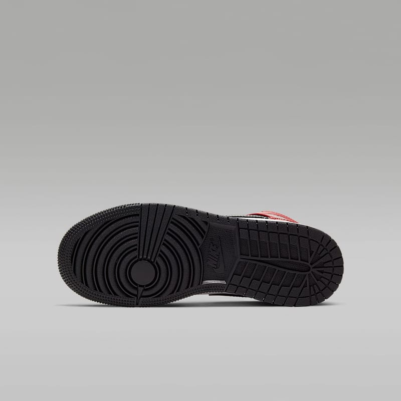 Air Jordan 1 Mid Chicago Black Toe (GS) - weergave 36