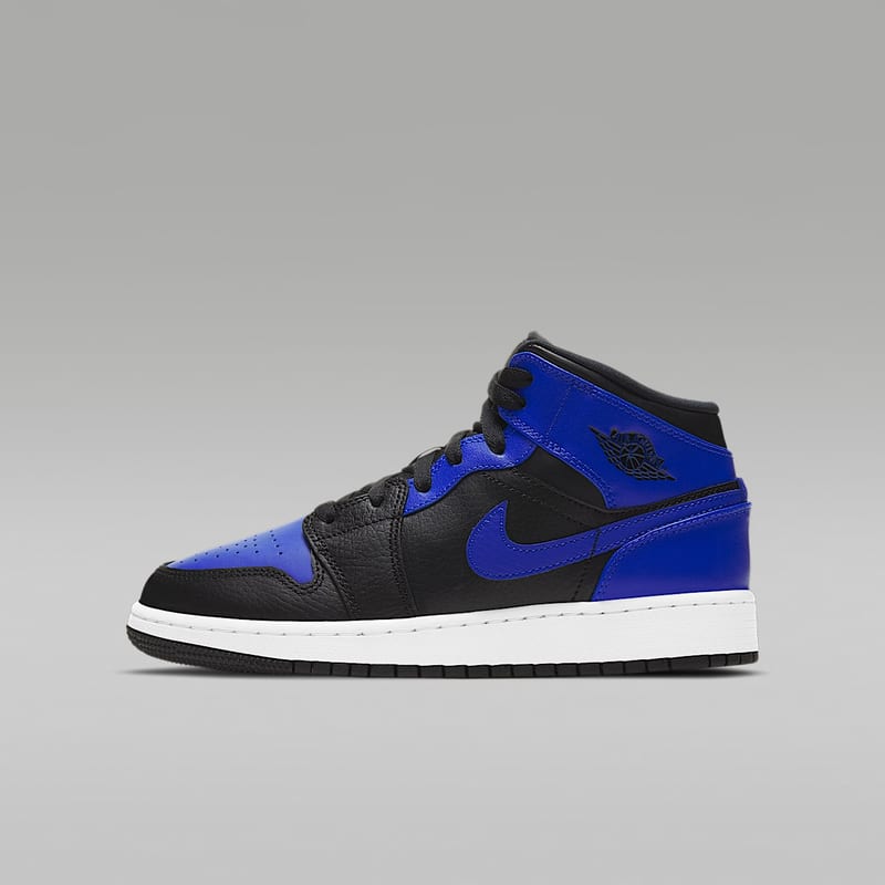 Air Jordan 1 Mid Hyper Royal (GS) - vista 37