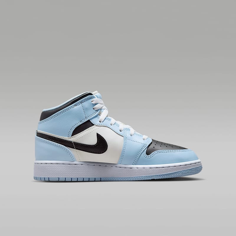 Air Jordan 1 Mid Azul Hielo (GS) - vista 38