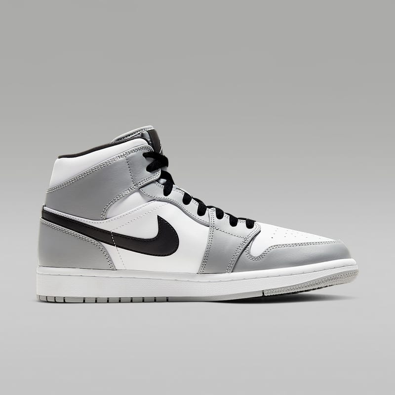 Air Jordan 1 Mid Light Smoke Grey - weergave 38