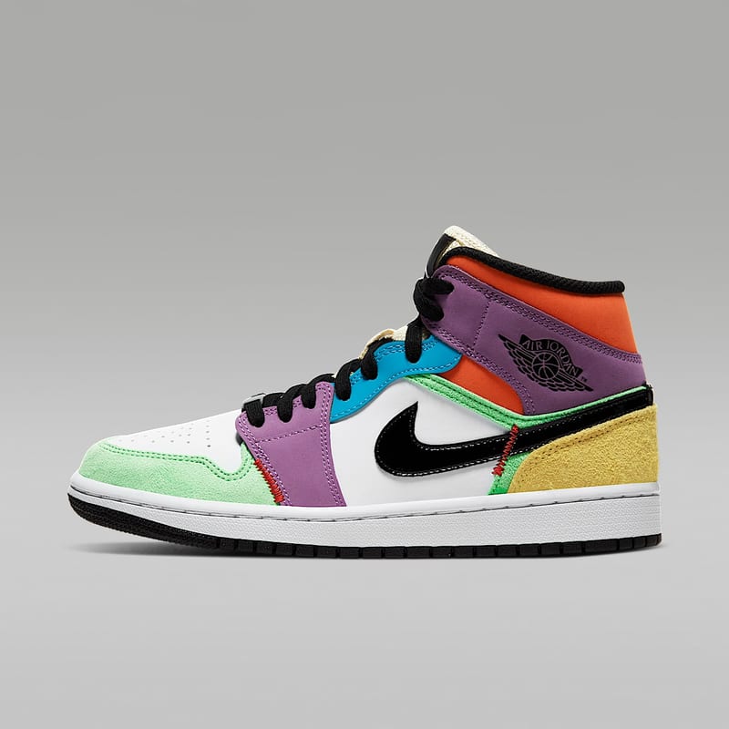 Air Jordan 1 Mid SE Multi Color (W) - visning 36
