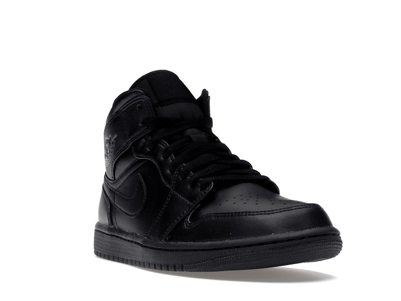 Air Jordan 1 Mid Triple Black (2022) - weergave 7