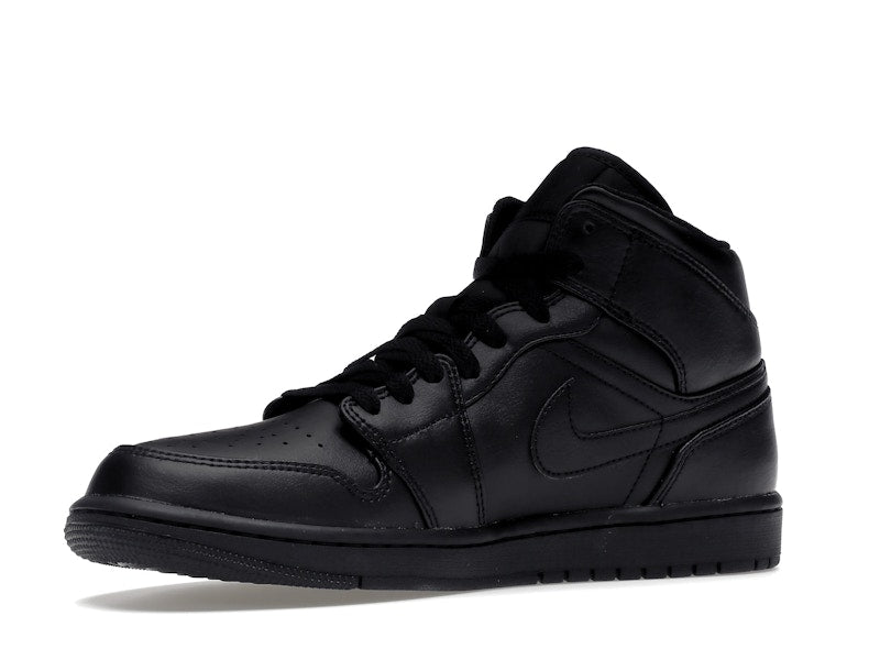 Air Jordan 1 Mid Triple Black (2022) - weergave 16