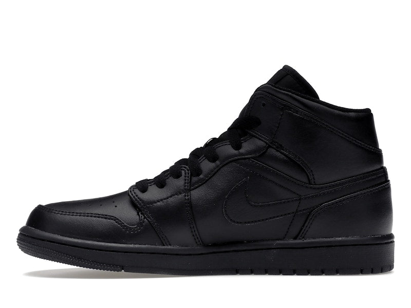 Air Jordan 1 Mid Triple Black (2022) - weergave 19
