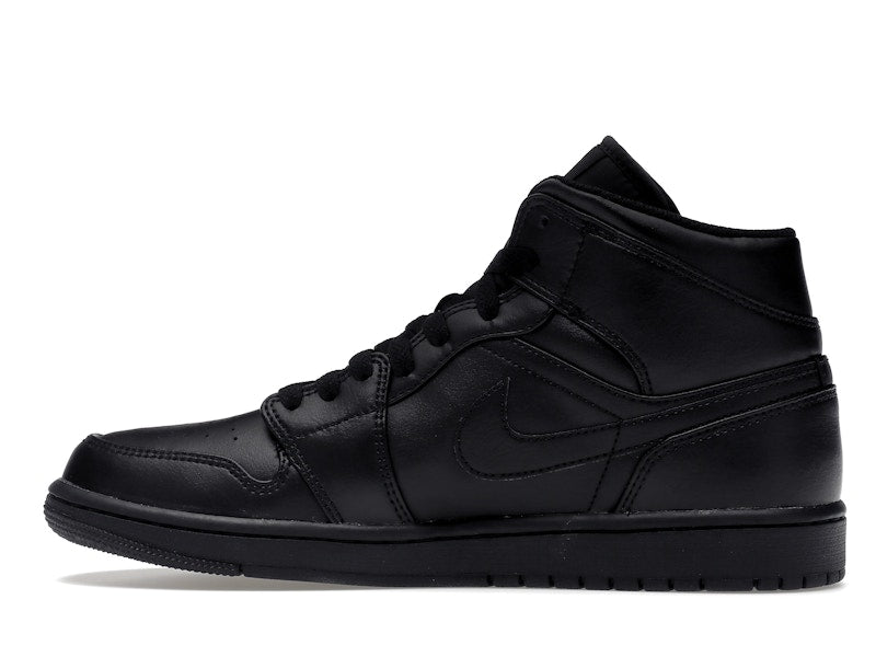Air Jordan 1 Mid Triple Black (2022) - weergave 20