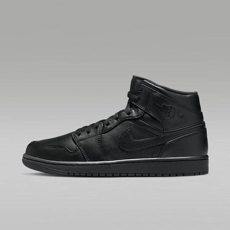Air Jordan 1 Mid Triple Black (2022) - weergave 37