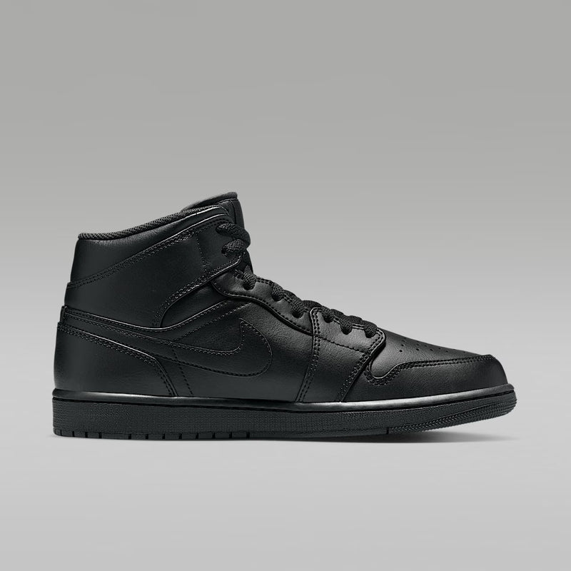 Air Jordan 1 Mid Triple Black (2022) - weergave 39