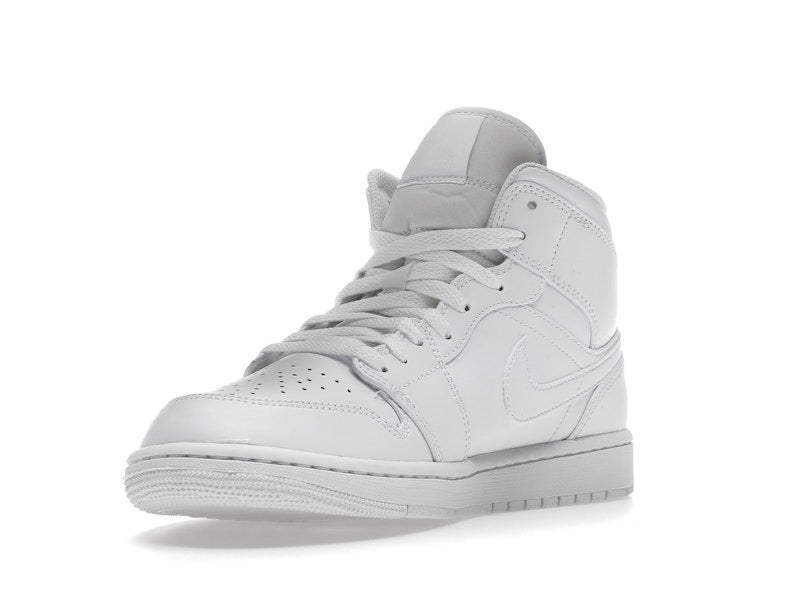 Air Jordan 1 Mid Triple White (2022) - weergave 14