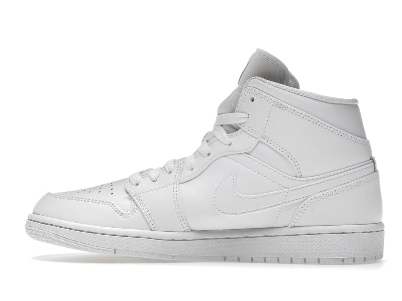 Air Jordan 1 Mid Triple White (2022) - weergave 20