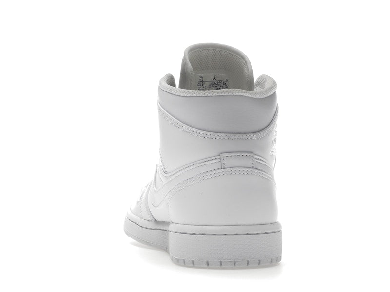 Air Jordan 1 Mid Triple White (2022) - weergave 27