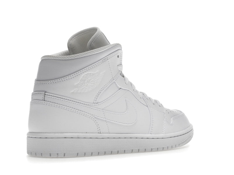 Air Jordan 1 Mid Triple White (2022) - weergave 33