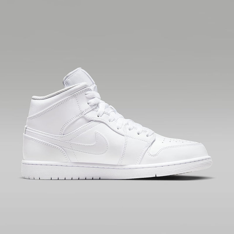 Air Jordan 1 Mid Triple White (2022) - weergave 39