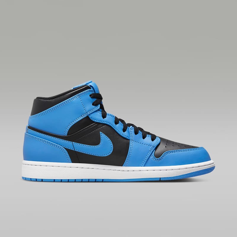 Air Jordan 1 Mid Azul Universitario Negro - vista 39