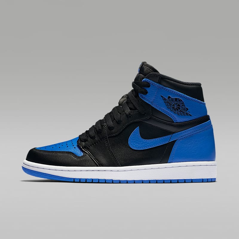 Air Jordan 1 Retro Negro Azul (2017) - vista 36