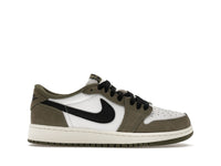 Air Jordan 1 Retro Low OG Medium Olive (GS)