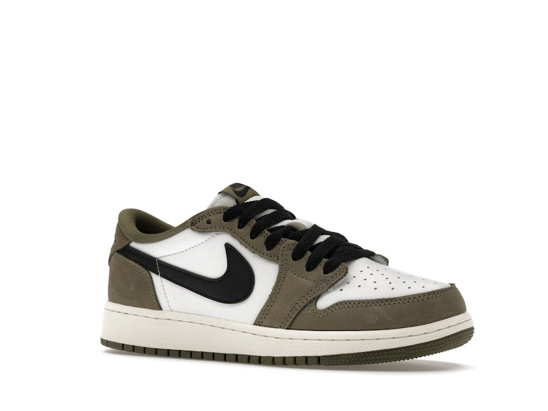 Air Jordan 1 Retro Low OG Medium Olive (GS) - visning 4