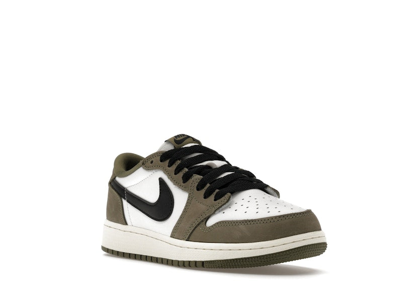 Air Jordan 1 Retro Low OG Medium Olive (GS) - visning 6
