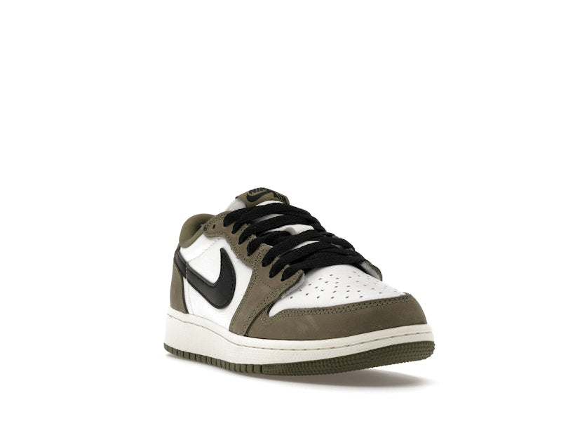 Air Jordan 1 Retro Low OG Medium Olive (GS) - visning 7