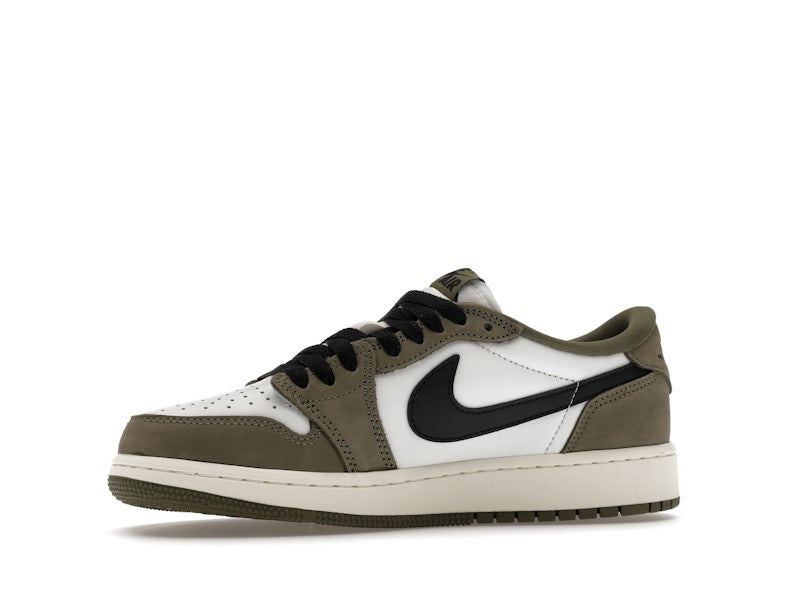 Air Jordan 1 Retro Low OG Medium Olive (GS) - visning 18