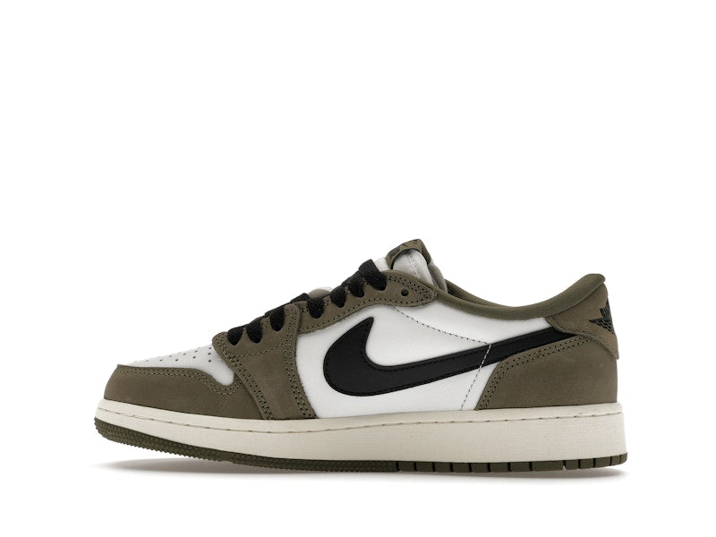 Air Jordan 1 Retro Low OG Medium Olive (GS) - visning 21