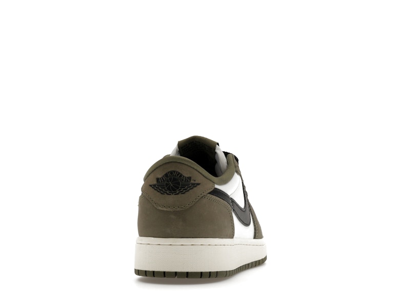 Air Jordan 1 Retro Low OG Medium Olive (GS) - visning 29