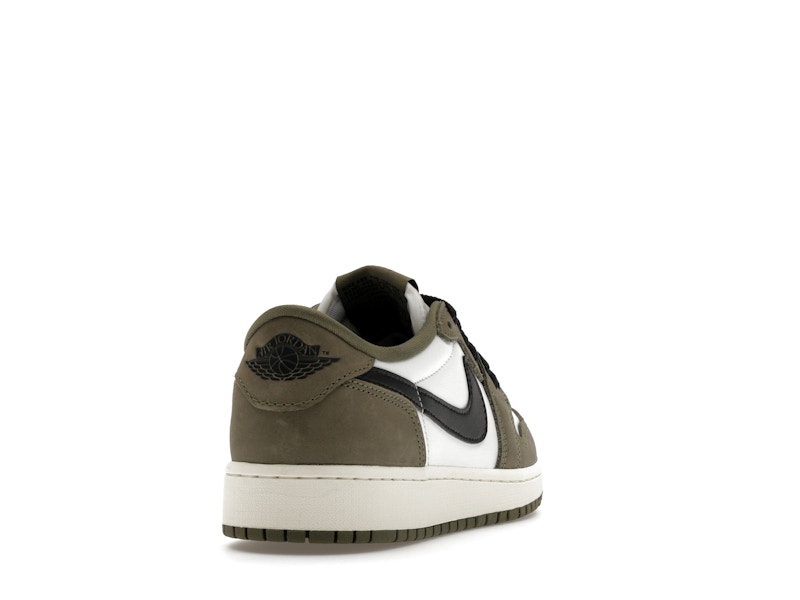 Air Jordan 1 Retro Low OG Medium Olive (GS) - visning 30
