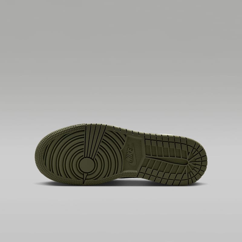Air Jordan 1 Retro Low OG Medium Olive (GS) - visning 17