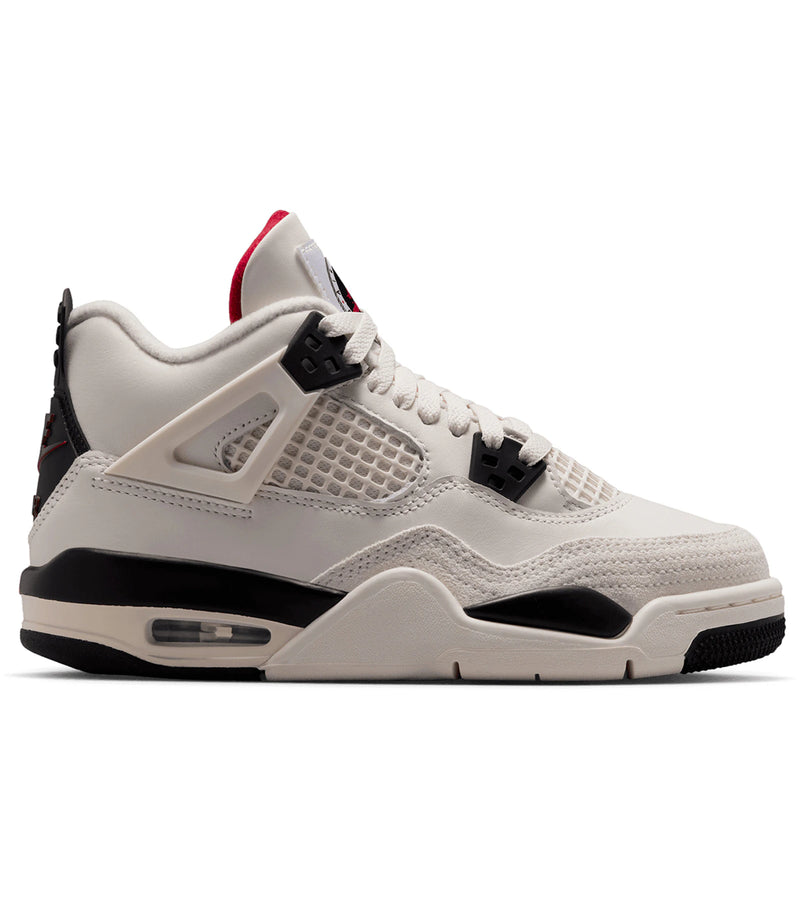 Air Jordan 4 Retro Flight Club (GS) - Sail/Black/University Red - IM4026-100
