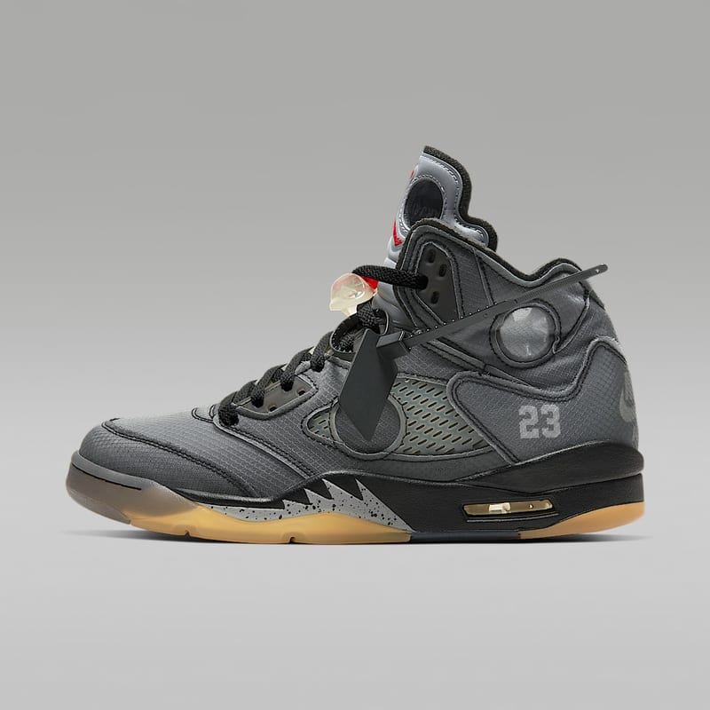 Air Jordan 5 Retro Off White Black - view 37
