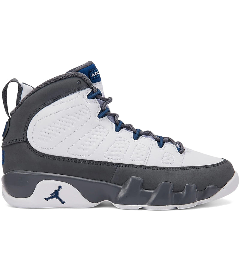 Air Jordan 9 Retro French Blue (2026) (GS) - White/French Blue/Flint Grey - HV4574-100