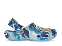 Crocs Classic Clog A Bathing Ape Bape Abc Camo Blue