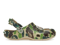 Crocs Classic Clog A Bathing Ape Bape Abc Camo Green