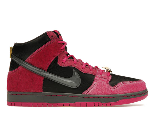 Image 1 de Nike SB Dunk High Qs Run The Jewels Active Pink DX4356-600