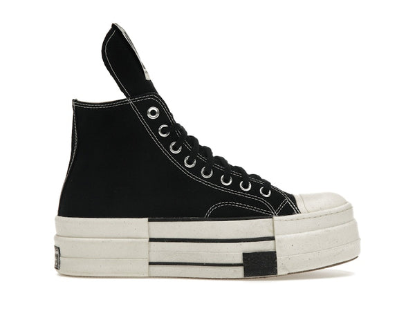Converse Drkshdw Chuck Taylor All Star Dbl Drkstar Hi Rick Owens Drkstar Black - Black/Egret/White - A04954C - 01
