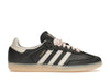 Adidas Samba Og Black Pink Ribbon Laces Womens - Black/Beige/Pink - IH8047 - 01